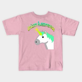 Unicorn Awesomeness Kids T-Shirt